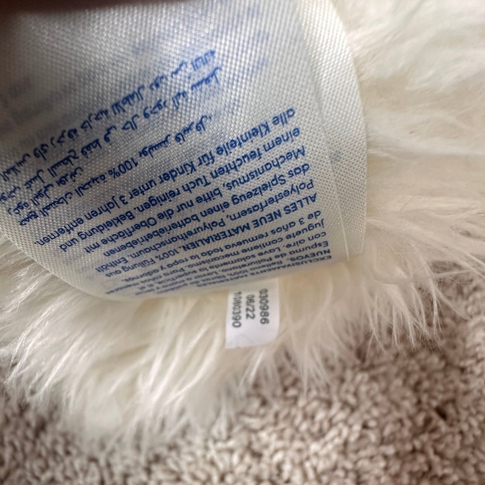 Build-A-Bear 25th Celebration Collection 1997 Polar Bear White Shaggy Plush 2022 - Picture 8 of 8